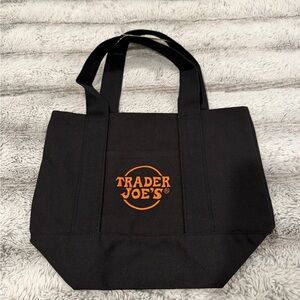 Trader Joe's Black Tote Bag